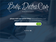 Tablet Screenshot of batikdistro.net